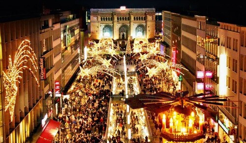 Hannover zur Weihnachtszeit.