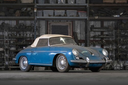 Wird versteigert: 1962er Porsche 356 B 1600 Roadster.