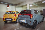 Kia Picanto, 1. und 2. Facelift, 2020 und 2024.